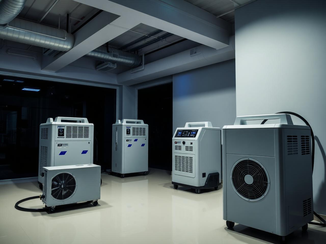 Industrial drying and dehumidification equipment